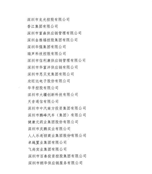 喜讯，恒峰g22供应链荣获“改革开放40周年深圳民营经济突出贡献企业”称号  